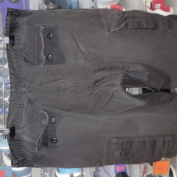 Black Cargo Pants - Picture 5 of 7